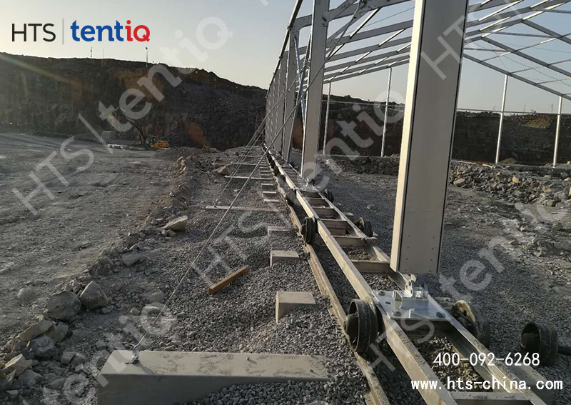 煤礦大跨度篷房 煤礦大跨度篷房