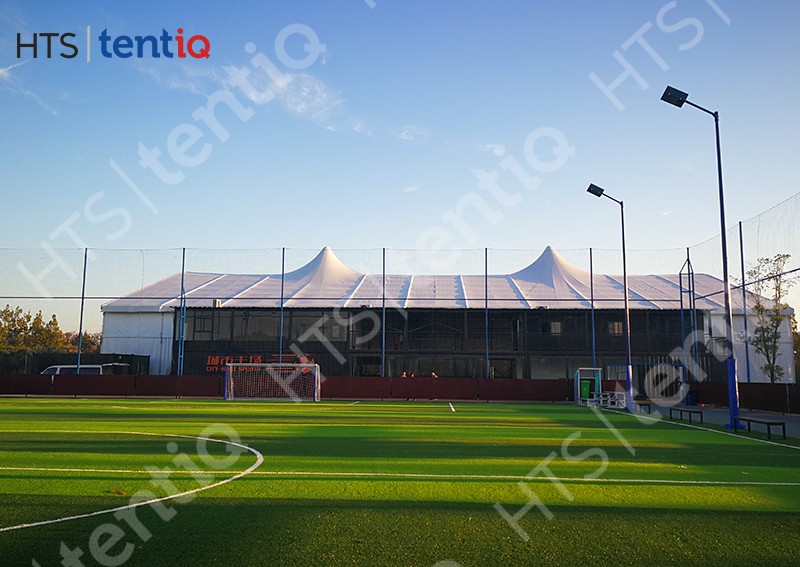 足球場大棚全方位解決方案，滿足項目全年任何季節(jié)均可順利進(jìn)行
