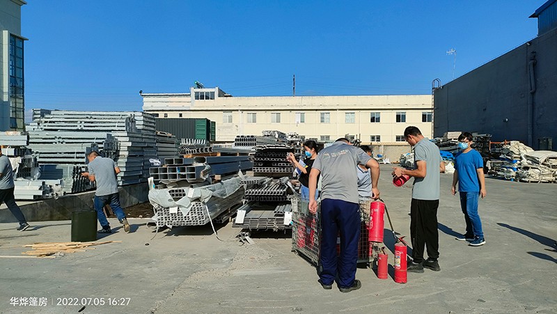 華燁篷房——夏日炎炎,消防演練,防范未“燃” 華燁篷房——夏日炎炎,消防演練,防范未“燃”