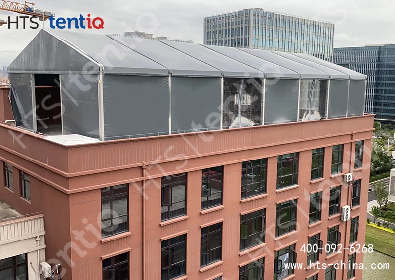 7樓樓頂又一座籃球館篷房投入使用 7樓樓頂又一座籃球館篷房投入使用