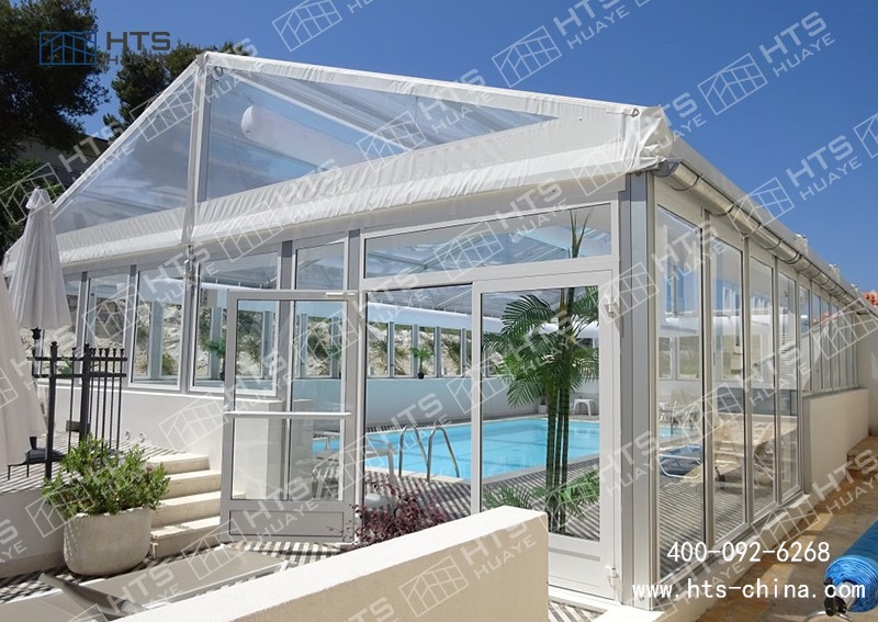 他們都在用這種鋁合金游泳池篷房建造，很香