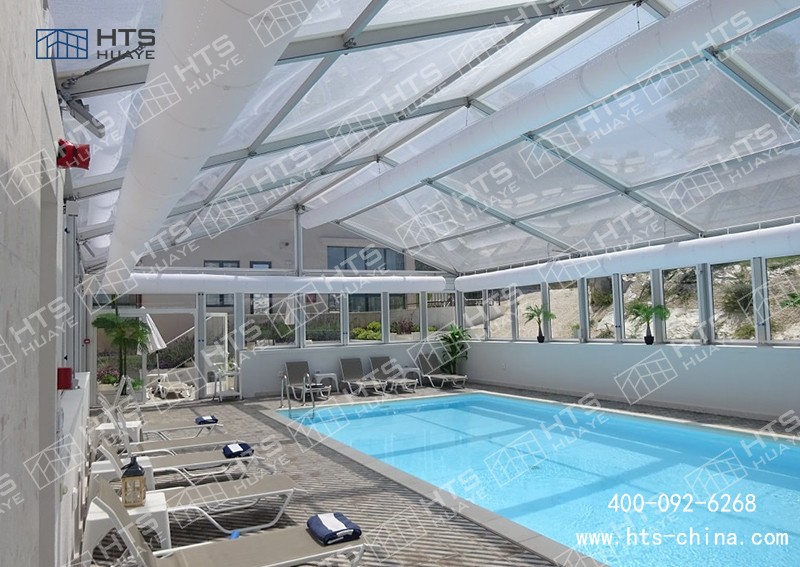 他們都在用這種鋁合金游泳池篷房建造，很香