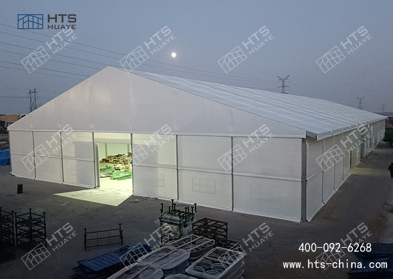 超3000平方米的工廠可拆卸篷房，真實案例分享