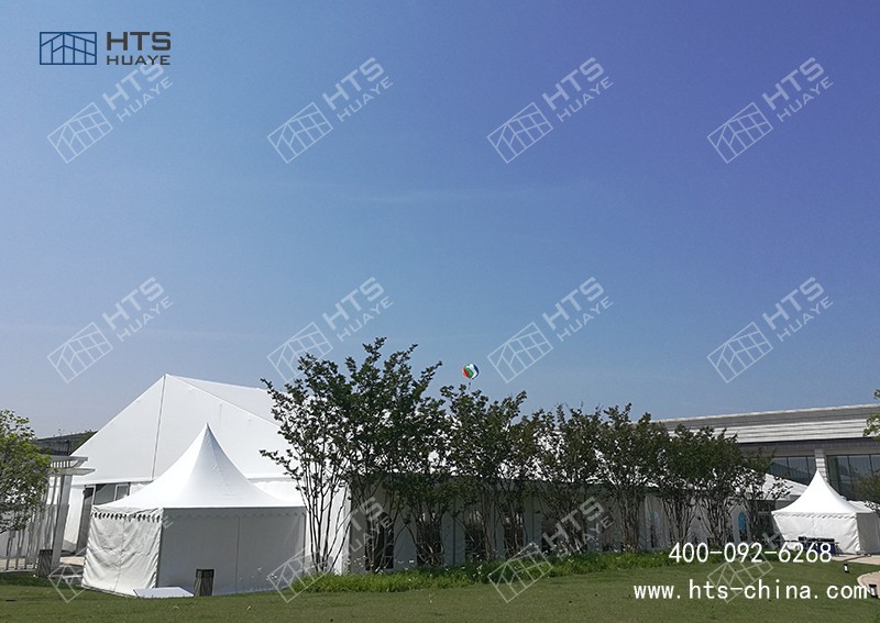 鋁合金結構篷房在五星級酒店行業的應用，不是住宿，而是活動空間