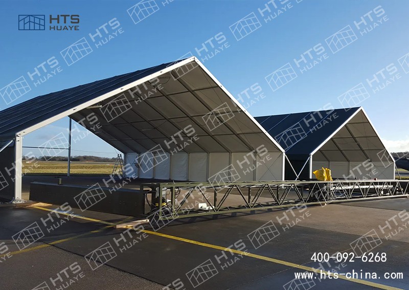 飛機(jī)篷房填補(bǔ)了國(guó)內(nèi)空白，為飛機(jī)裝備提供一個(gè)可拆卸的家