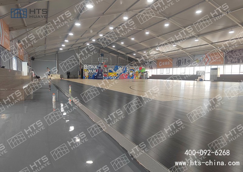 戶外篷房籃球館直接把閑置空地發展成熱土，喚醒城市沉睡資產