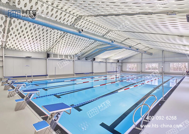 游泳館篷房快速搭建，一鍵開啟 “室內泳池” 模式