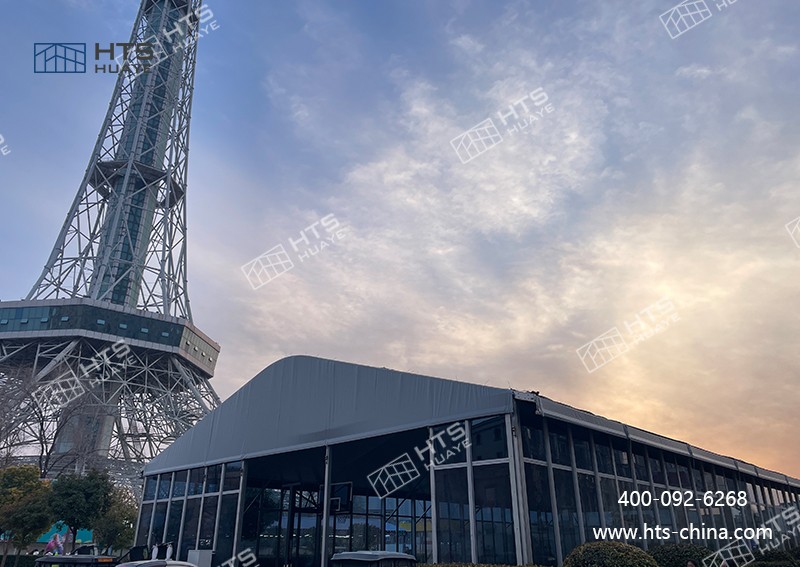 河南開封新增一座籃球館篷房,打造運動新地標 河南開封新增一座籃球館篷房,打造運動新地標