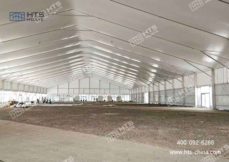 為上海成功交付了 4 座大型展覽篷房,助力當地會展活動的順利開展 為上海成功交付了 4 座大型展覽篷房,助力當地會展活動的順利開展