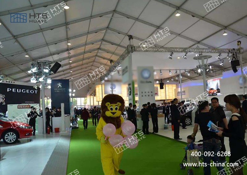 當展會規模突破上限,展覽篷房成為最優解 當展會規模突破上限,展覽篷房成為最優解