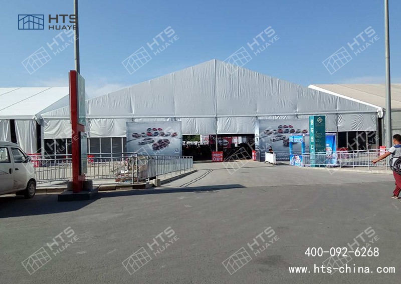 當展會規模突破上限,展覽篷房成為最優解 當展會規模突破上限,展覽篷房成為最優解